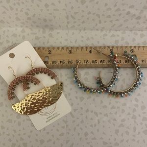 Earring and necklace collection